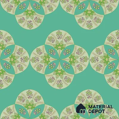 PDK022-4 | Traditional Series Patterned Look 40 inches Sandblast Paper (Customized Size Wallpaper)