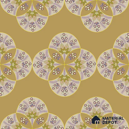 PDK022-5 | Traditional Series Patterned Look 50 inches Premium Paper (Customized Size Wallpaper)