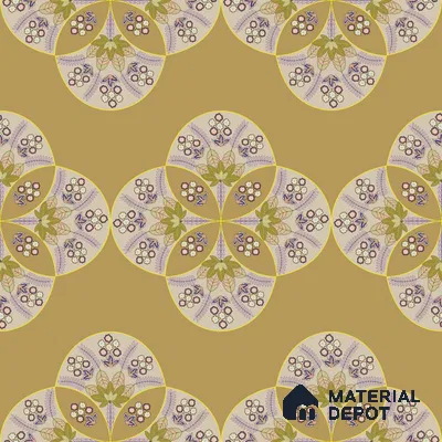 PDK022-5 | Traditional Series Patterned Look 40 inches Sandblast Paper (Customized Size Wallpaper)