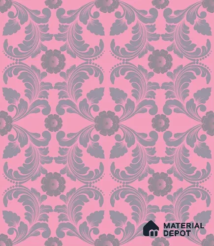 PDK021-2 | Traditional Series Patterned Look 52 inches Economy Paper (Customized Size Wallpaper)