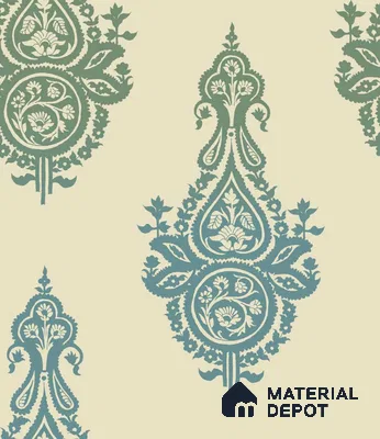 PHM020-3 | Traditional Series Damask Look 52 inches Economy Paper (Customized Size Wallpaper)