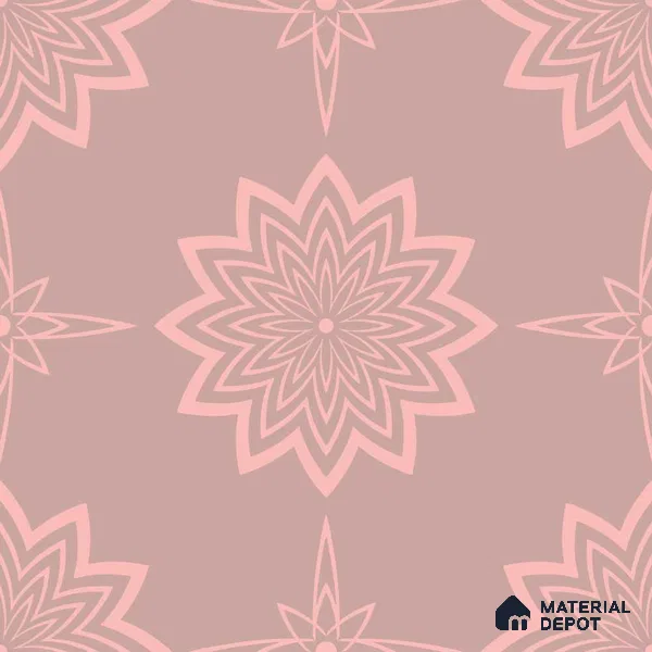 PKR001-4 | Traditional Series Patterned Look 40 inches Canvas Paper (Customized Size Wallpaper)