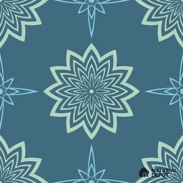 PKR001-6 | Traditional Series Patterned Look 40 inches Sandblast Paper (Customized Size Wallpaper)