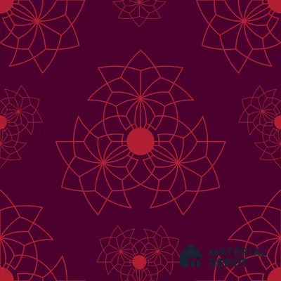 PKR006-2 | Traditional Series Patterned Look 52 inches Economy Paper (Customized Size Wallpaper)