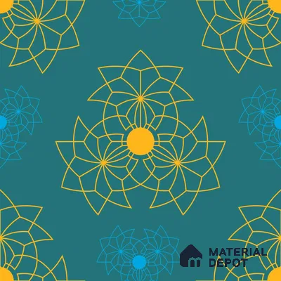 PKR006-6 | Traditional Series Patterned Look 50 inches Premium Paper (Customized Size Wallpaper)