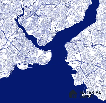 MAO - 24 | Map Series Map Look 40 inches Canvas Paper (Customized Size Wallpaper)