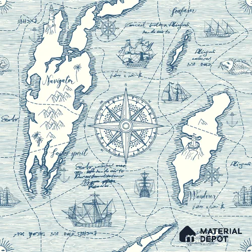 MAP - 13 | Map Series Map Look 50 inches Premium Paper (Customized Size Wallpaper)
