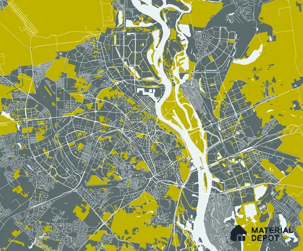 MAP - 19 | Map Series Map Look 50 inches Premium Paper (Customized Size Wallpaper)