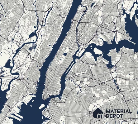 MAP - 22 | Map Series Map Look 40 inches Sandblast Paper (Customized Size Wallpaper)