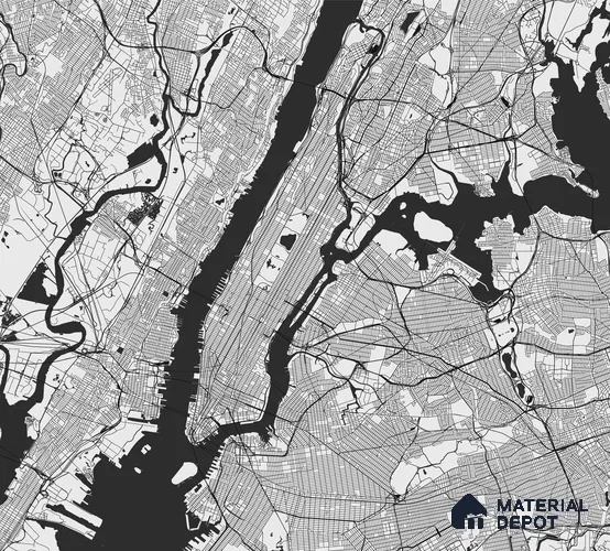MAP - 22 A | Map Series Map Look 50 inches Premium Paper (Customized Size Wallpaper)