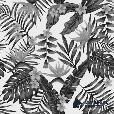 TROP - 01A | Tropical Series Nature Look 52 inches Economy Paper (Customized Size Wallpaper)