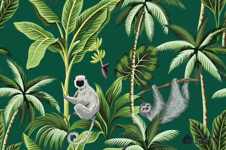 TROP - 02 | Tropical Series Nature Look 40 inches Sandblast Paper (Customized Size Wallpaper)