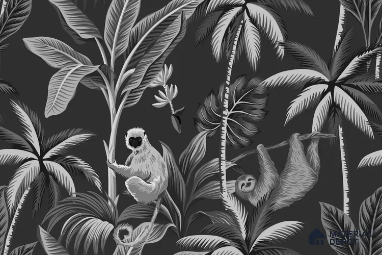 TROP - 02A | Tropical Series Nature Look 52 inches Economy Paper (Customized Size Wallpaper)