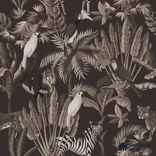 TROP - 15B | Tropical Series Nature Look 52 inches Economy Paper (Customized Size Wallpaper)