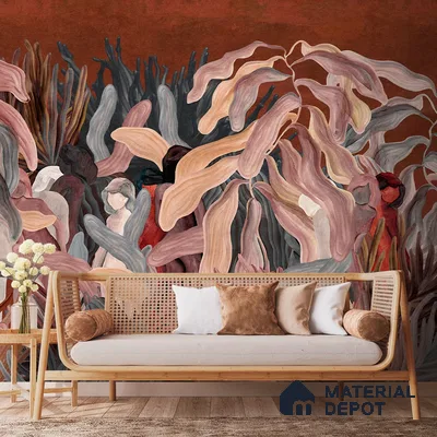 Enchanting Nymphs of Nature Art Canvas Paper (Customised Size Wallpaper)