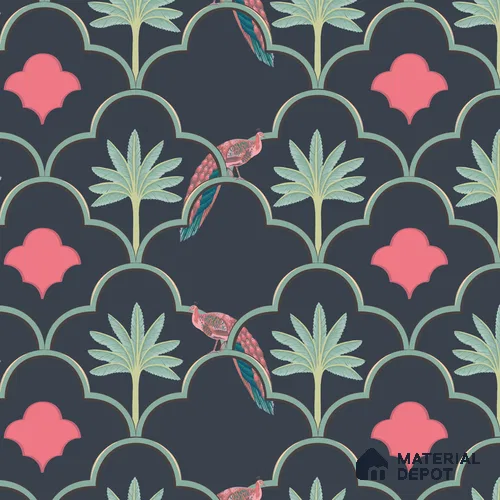 PIC-28 | Pichwai Series Animal Print Look 52 inches Economy Paper (Customized Size Wallpaper)