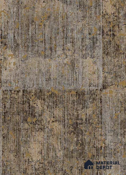 GM0145 | Brown & Grey Textured Block Patterned Wallpaper - 5 Meter x 42 Inch, 57 Sq. Ft.