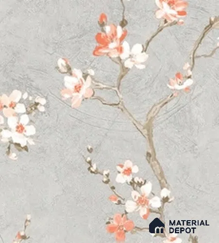 81341-3 | 5 Meter x 42 Inch  Florals Look Wallpaper - 57 Sq. Ft. | Minimum 15% wastage during installation