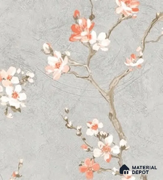 81341-3 | 5 Meter x 42 Inch Florals Look Wallpaper - 57 Sq. Ft. | Minimum 15% wastage during installation
