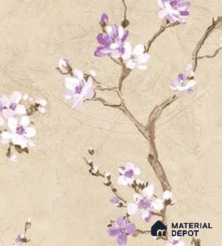 81341-4 | 5 Meter x 42 Inch  Florals Look Wallpaper - 57 Sq. Ft. | Minimum 15% wastage during installation