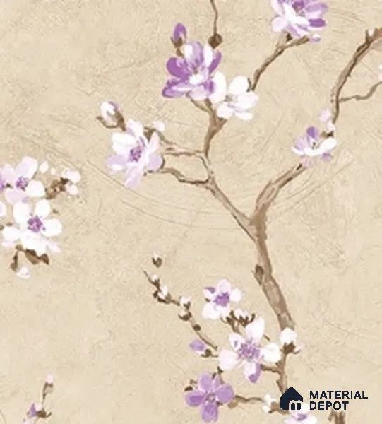 81341-4 | 5 Meter x 42 Inch Florals Look Wallpaper - 57 Sq. Ft. | Minimum 15% wastage during installation