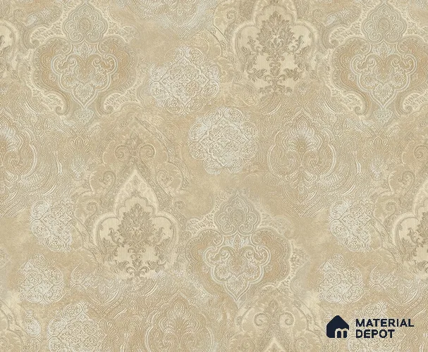 72001-2 | 5 Meter x 42 Inch  Damask Look Wallpaper - 57 Sq. Ft.