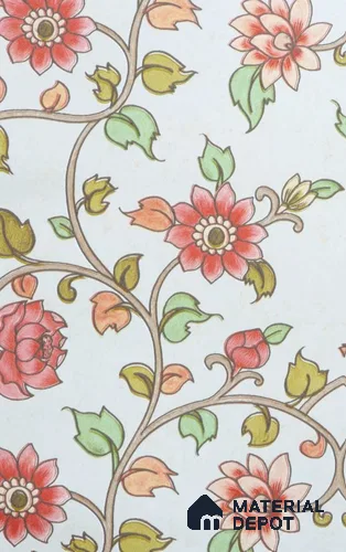 CC2226-2 | 10 Meter x 21 Inch  Florals Look Wallpaper - 57 Sq. Ft. | Minimum 15% wastage during installation