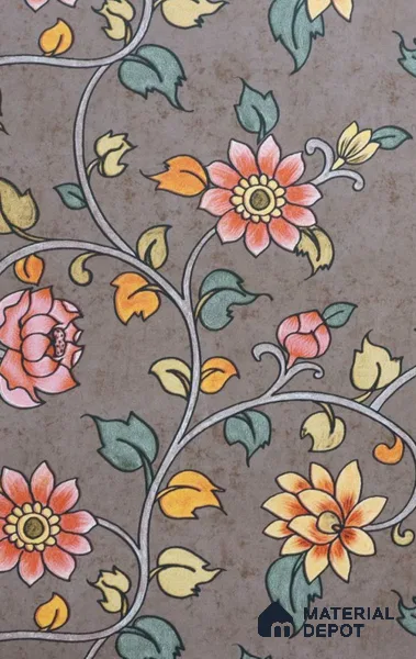CC2226-3 | 10 Meter x 21 Inch Florals Look Wallpaper - 57 Sq. Ft. | Minimum 15% wastage during installation