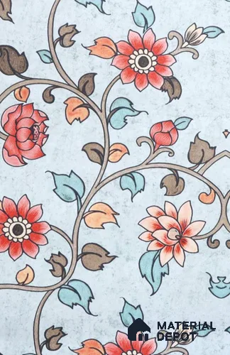 CC2226-5 | 10 Meter x 21 Inch  Florals Look Wallpaper - 57 Sq. Ft. | Minimum 15% wastage during installation