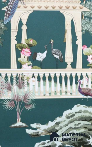 CC2230-4 | 10 Meter x 21 Inch Florals Look Wallpaper - 57 Sq. Ft. | Minimum 15% wastage during installation