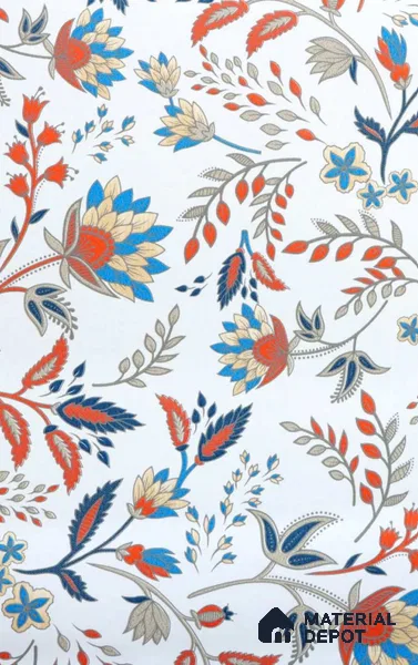 CC2231-2 | 10 Meter x 21 Inch Florals Look Wallpaper - 57 Sq. Ft. | Minimum 15% wastage during installation