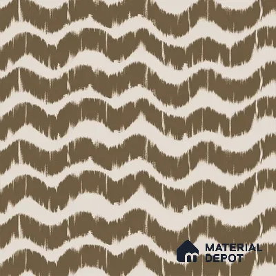 Waves Modern Abstract for Walls Muddy Brown Handmade (Customised Wallpaper)