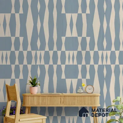 Diamond Dance Abstract Theme Modern for walls Soft Feel (Customised Wallpaper)