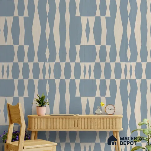 Diamond Dance Abstract Theme Modern for walls Soft Feel (Customised Wallpaper)