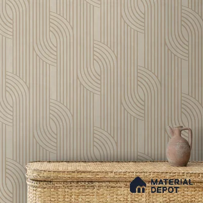 Arc Fusion Abstract Modern Look Room Soft Feel (Customised Wallpaper)