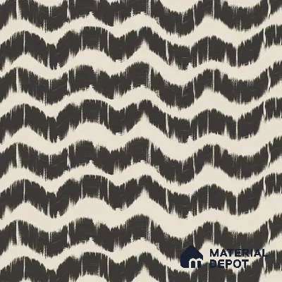 Charcoal Waves Modern Abstract for Walls Handmade (Customised Wallpaper)