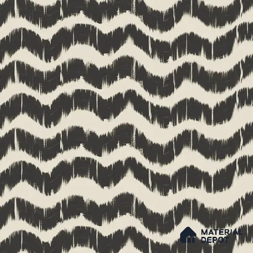 Charcoal Waves Modern Abstract for Walls Handmade (Customised Wallpaper)