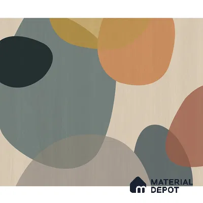 Modern Mosaic Abstract Theme Room Canvas (Customised Wallpaper)