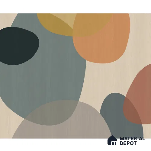 Modern Mosaic Abstract Theme Room Canvas (Customised Wallpaper)