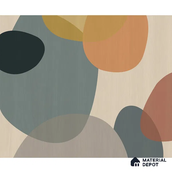 Modern Mosaic Abstract Theme Room Canvas (Customised Wallpaper)