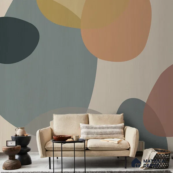 Modern Mosaic Abstract Theme Room Handmade (Customised Wallpaper)