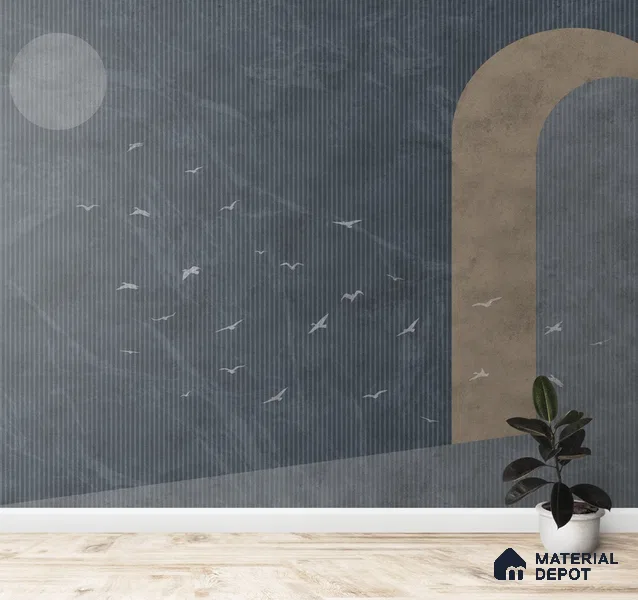 Modern Mood Abstract Design Wall Canvas (Customised Wallpaper)
