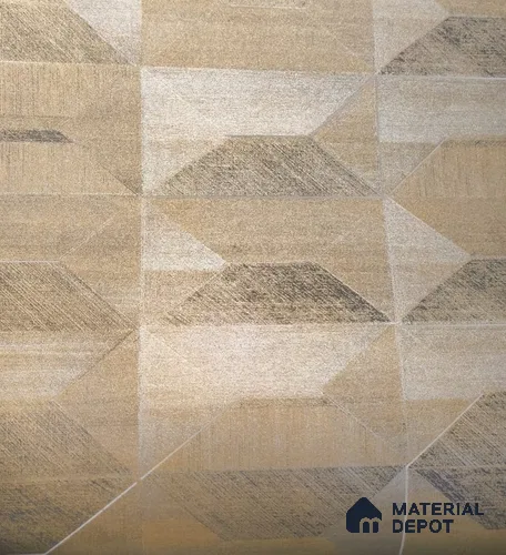 WK2-211 | 10 Meter x 21 Inches Geometric Look Wallpaper - 57.37 Sq. Ft. | Minimum 15% wastage during installation