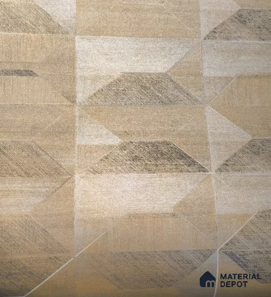 WK2-211 | 10 Meter x 21 Inches Geometric Look Wallpaper - 57.37 Sq. Ft. | Minimum 15% wastage during installation