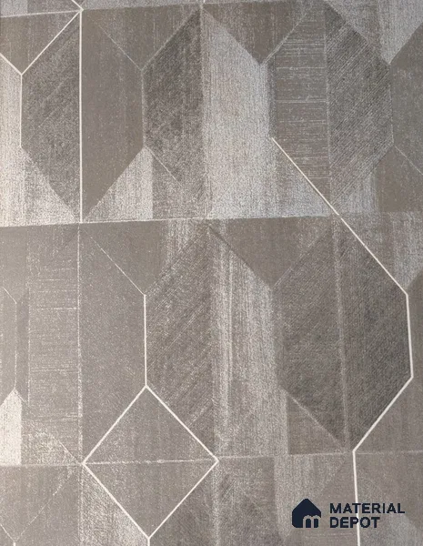 WK2-227 | 10 Meter x 21 Inches Geometric Look Wallpaper - 57.37 Sq. Ft. | Minimum 15% wastage during installation