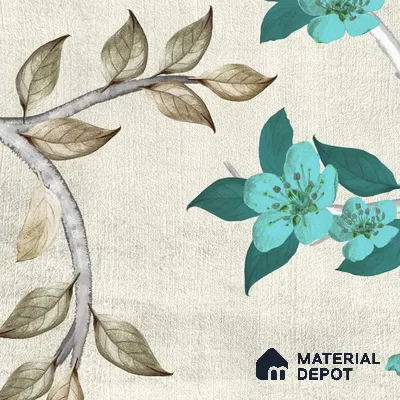Grandeur in Silver Chinoiserie Handmade Wallpaper for Wall, Customised