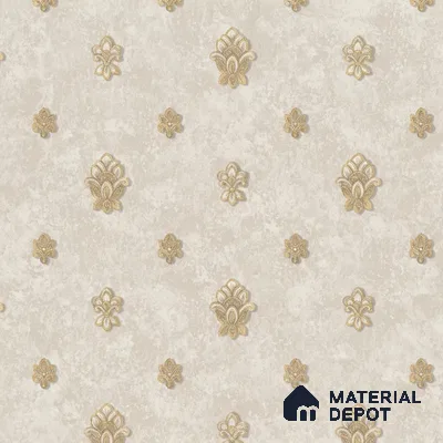 1314 | 10 Meter x 21 Inches Damask Look Wallpaper - 57.41 Sq. Ft. | Minimum 15% wastage during installation