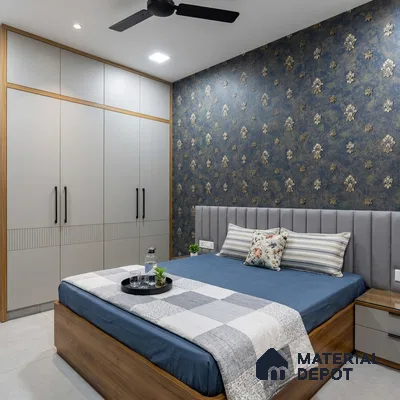 1311 | 10 Meter x 21 Inches Damask Look Wallpaper - 57.41 Sq. Ft. | Minimum 15% wastage during installation