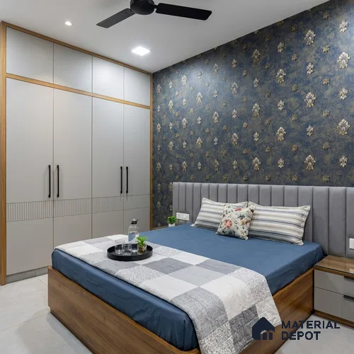 1311 | 10 Meter x 21 Inches Damask Look Wallpaper - 57.41 Sq. Ft. | Minimum 15% wastage during installation