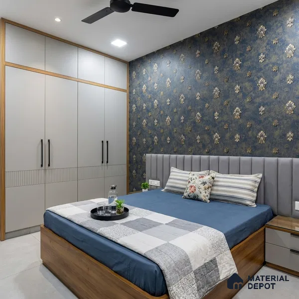 1311 | 10 Meter x 21 Inches Damask Look Wallpaper - 57.41 Sq. Ft. | Minimum 15% wastage during installation
